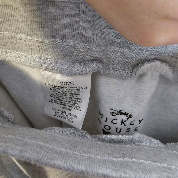 Disney Mickey Mouse Sweats-Gray-Junior M‎ - Picture 3 of 5